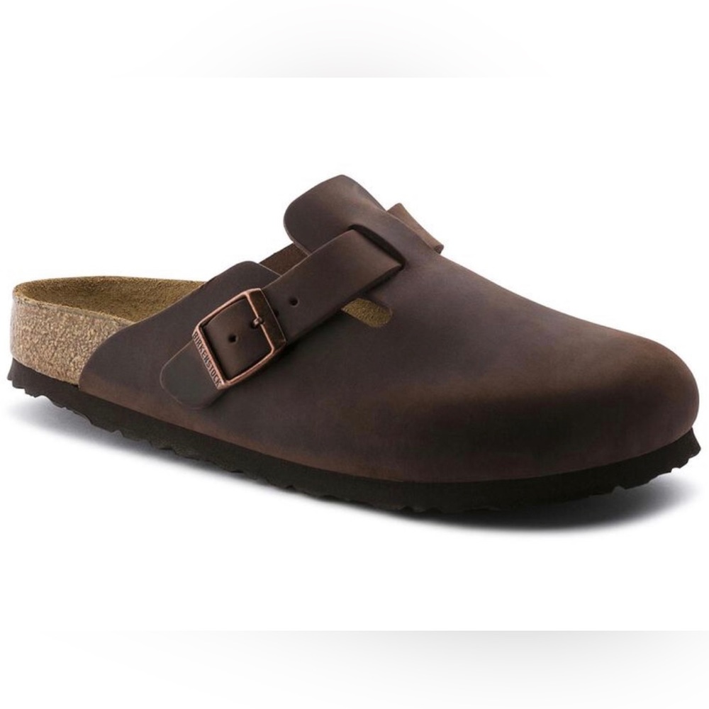 Boston Birkenstock Clog Oiled Leather